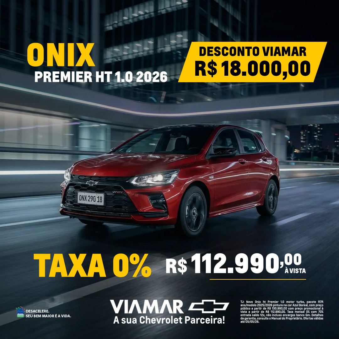 Oferta banner destaque ONIX PREMIER